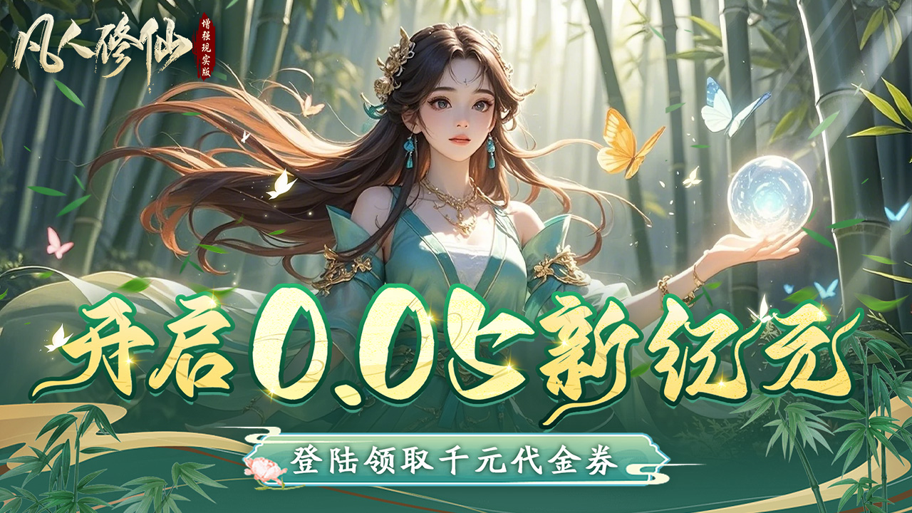 《凡人修仙-增强现实版（0.05折赛博修仙）》公益服手游快速升级攻略缩略图