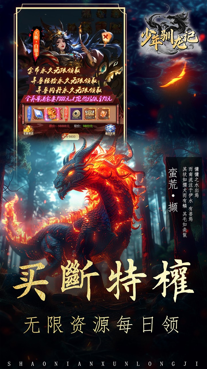 少年驯龙记高倍返代金内置0.05折截图3