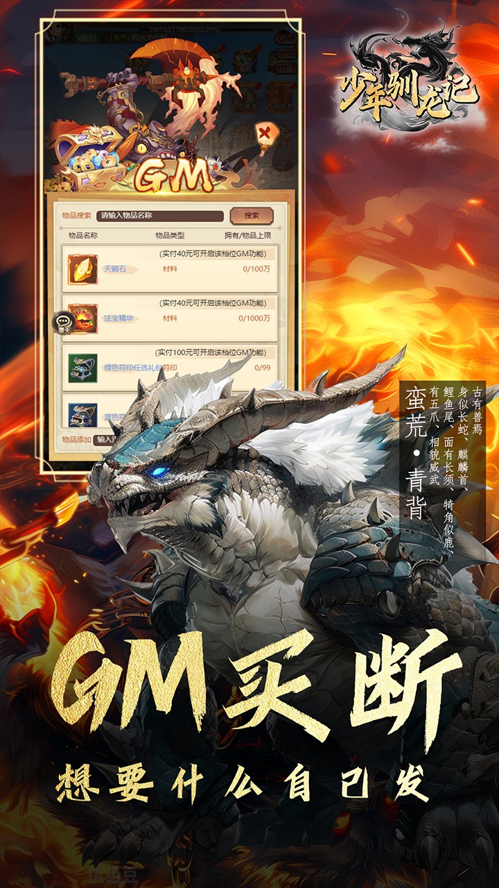 少年驯龙记GM买断版(0.05折版)截图2